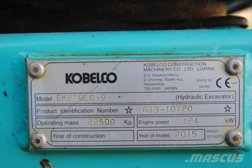 Kobelco SK 210 LC-9 Excavatoare pe șenile
