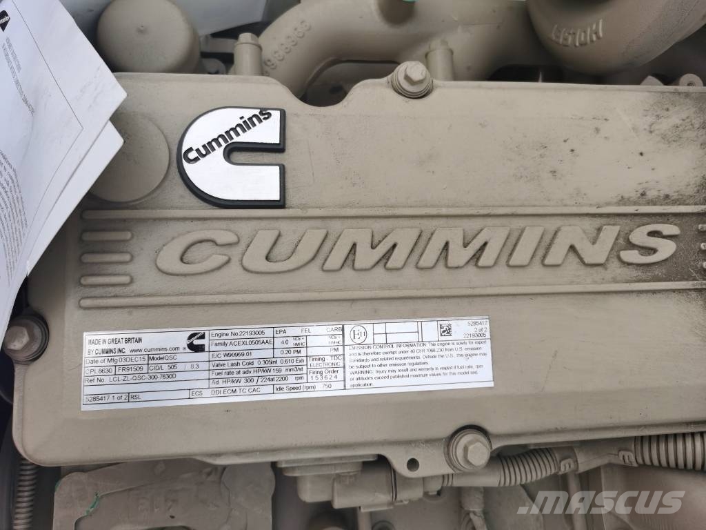 Cummins QSC8.3  Diesel Engine for Construction Machine 엔진