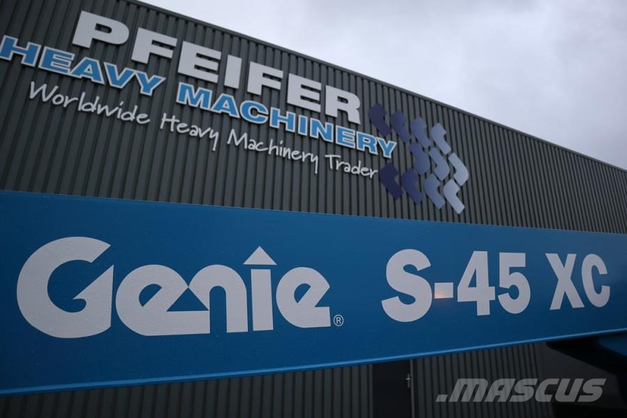 Genie S45XC Valid inspection, *Guarantee! Diesel, 4x4 Dr Telescoophoogwerkers