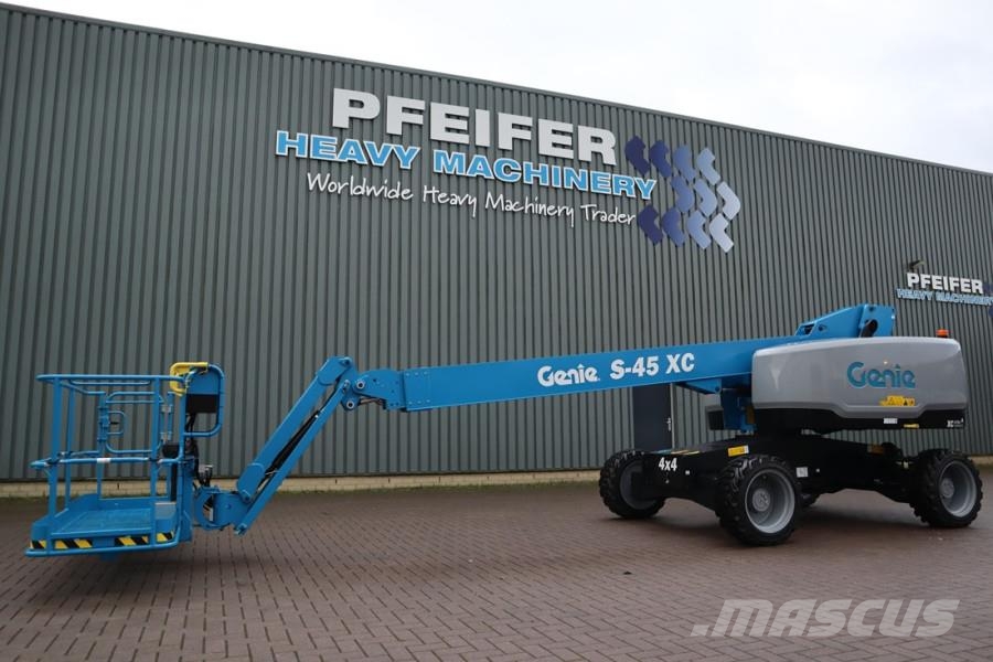 Genie S45XC Valid inspection, *Guarantee! Diesel, 4x4 Dr Telescoophoogwerkers