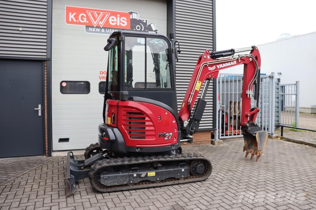 Yanmar VIO27-6 VIO27-6 حفارات صغيرة أقل من 7 طن (حفارات صغيرة)