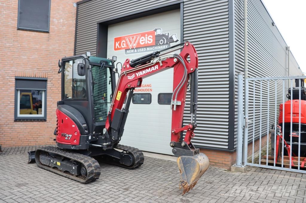 Yanmar VIO27-6 VIO27-6 حفارات صغيرة أقل من 7 طن (حفارات صغيرة)