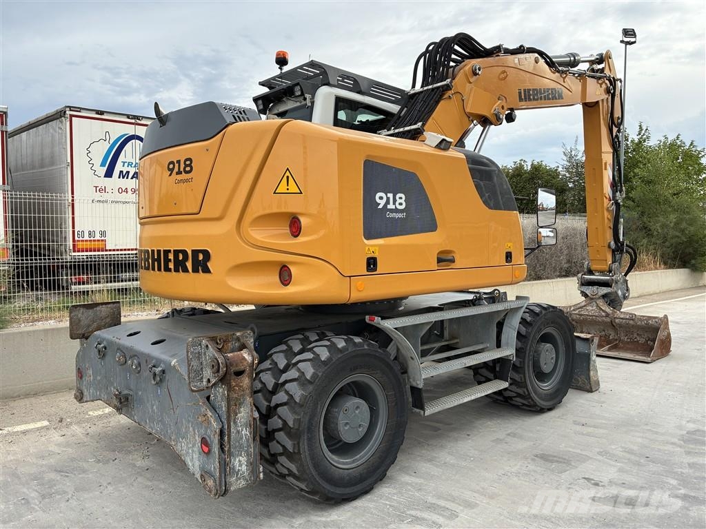 Liebherr A 918 Compact Litronic Ekskavatori uz riteņiem