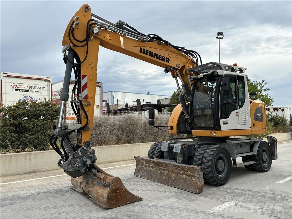 Liebherr A 918 Compact Litronic Ekskavatori uz riteņiem