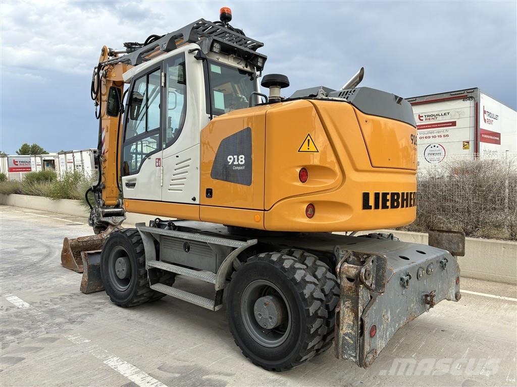 Liebherr A 918 Compact Litronic Ekskavatori uz riteņiem