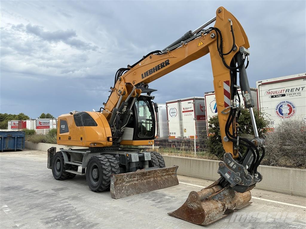 Liebherr A 918 Compact Litronic Ekskavatori uz riteņiem