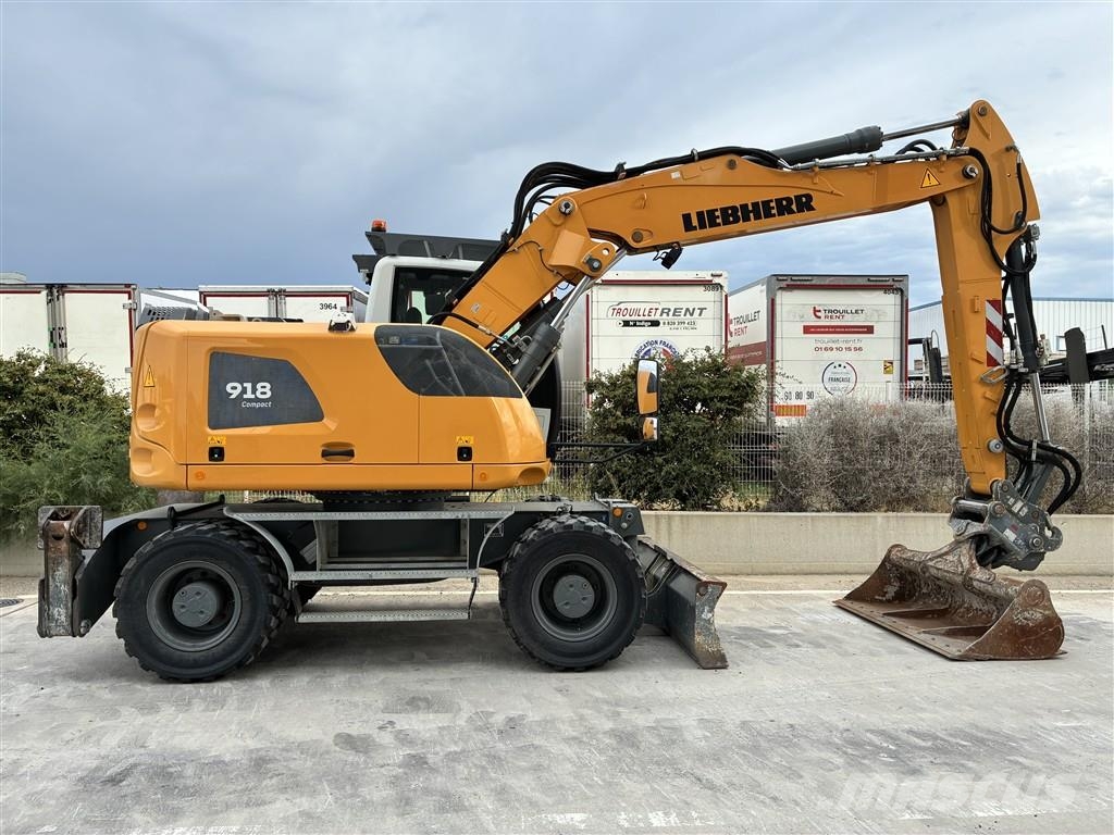Liebherr A 918 Compact Litronic Ekskavatori uz riteņiem