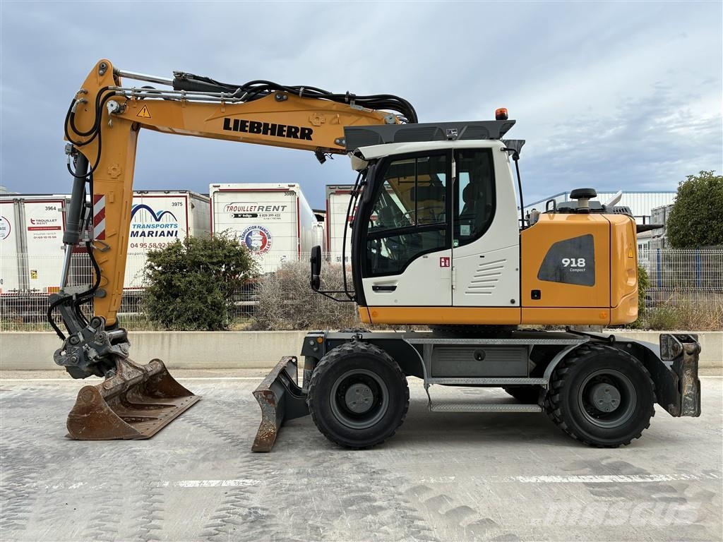 Liebherr A 918 Compact Litronic Ekskavatori uz riteņiem