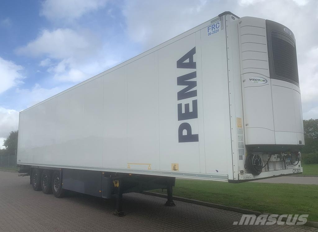 Schmitz Cargobull Trailer Reefer Flower Width & Double Stock Straigh نصف مقطورات بدرجة حرارة قابلة للضبط