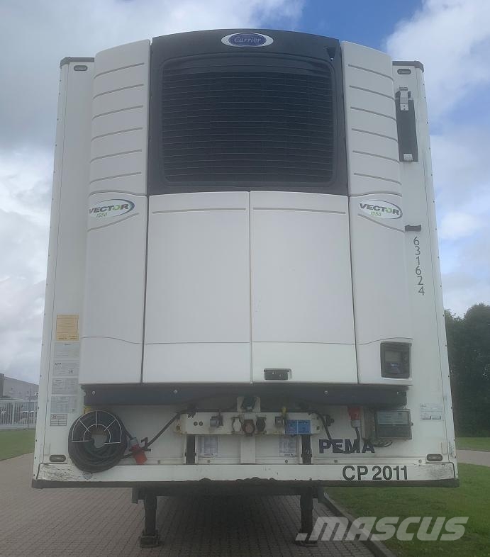 Schmitz Cargobull Trailer Reefer Flower Width & Double Stock Straigh نصف مقطورات بدرجة حرارة قابلة للضبط