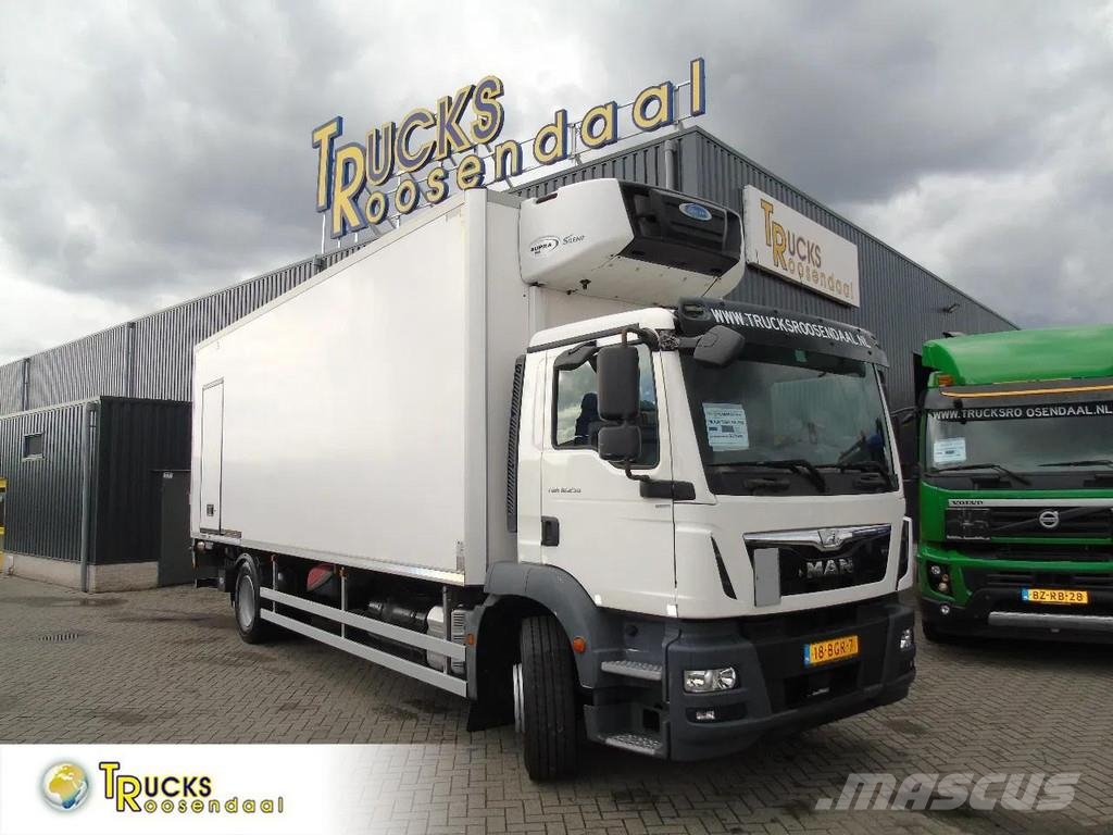 MAN TGM 18.250 + carrier supra 850 + euro 6 + lift + Skåpbilar Kyl/Frys/Värme