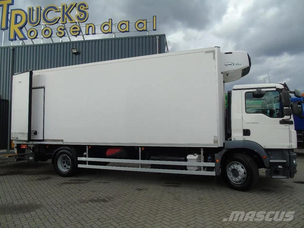 MAN TGM 18.250 + carrier supra 850 + euro 6 + lift + Skåpbilar Kyl/Frys/Värme