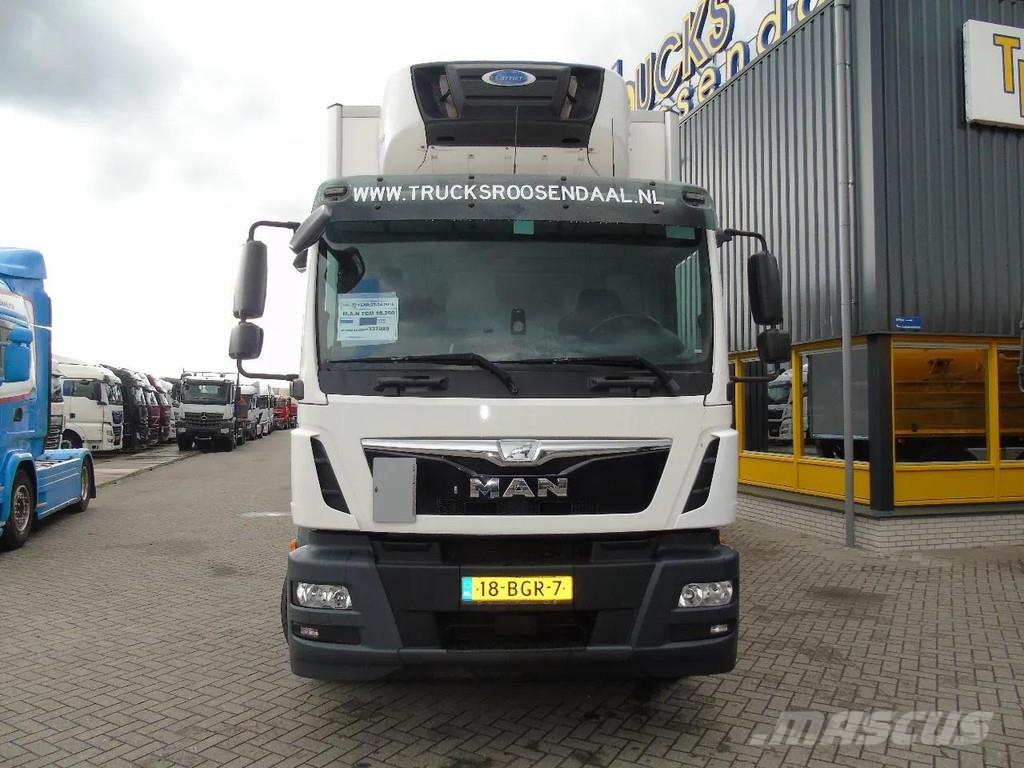 MAN TGM 18.250 + carrier supra 850 + euro 6 + lift + Skåpbilar Kyl/Frys/Värme