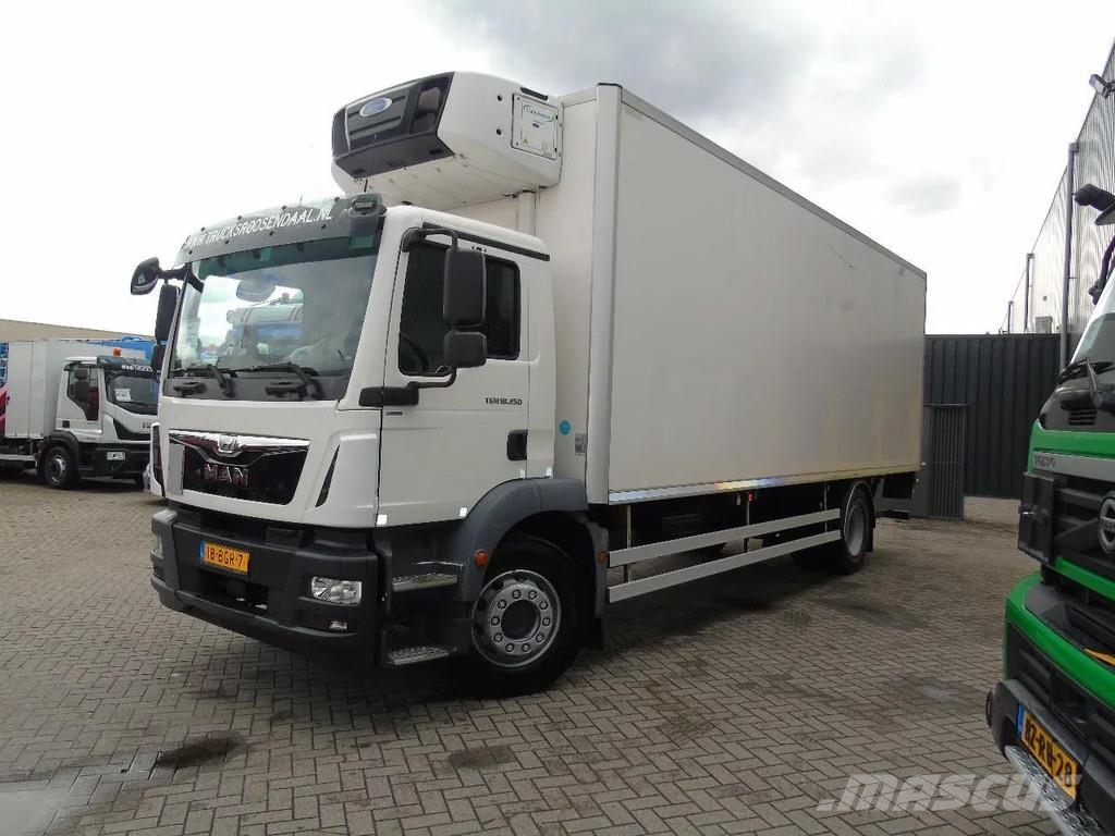 MAN TGM 18.250 + carrier supra 850 + euro 6 + lift + Skåpbilar Kyl/Frys/Värme