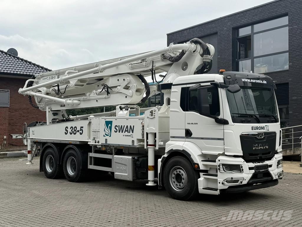 MAN TGS 26.520 SWAN TSP 38-5 160RZ ( 38m ) Betonpomptrucks
