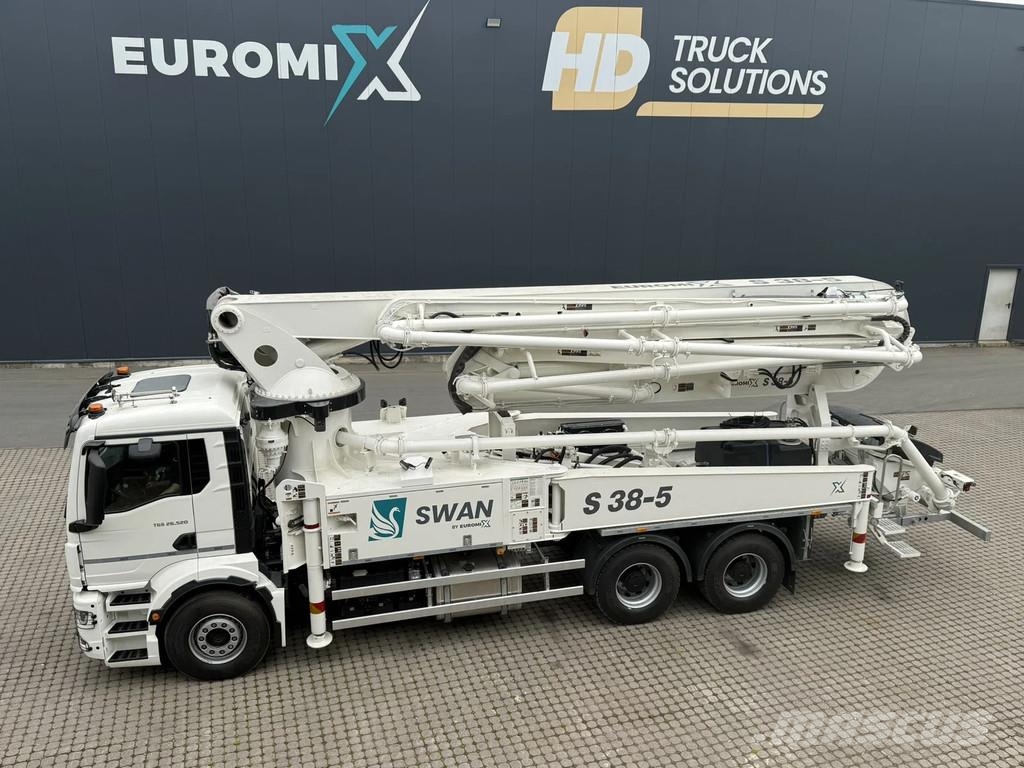 MAN TGS 26.520 SWAN TSP 38-5 160RZ ( 38m ) Bombas de concreto