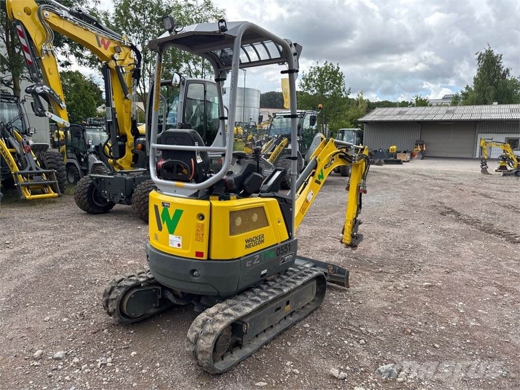 Wacker Neuson EZ17e Excavadoras sobre orugas
