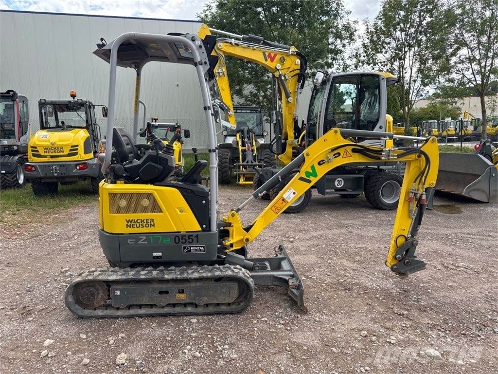 Wacker Neuson EZ17e Excavadoras sobre orugas