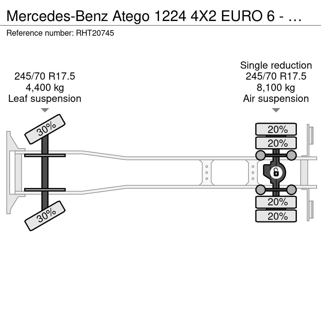 Mercedes-Benz Atego 1224 4X2 EURO 6 - CHASSIS Camiones con chasís y cabina