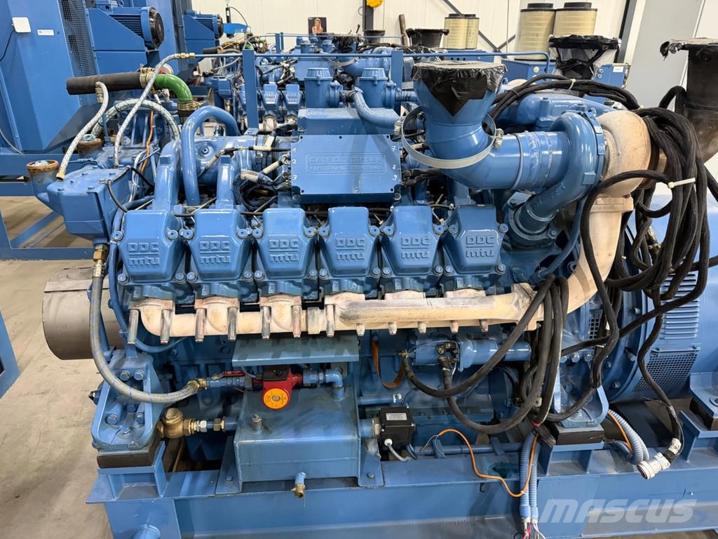 MTU 714 KVA | Low Hours | Like New! | 3x Diesel Generatoren