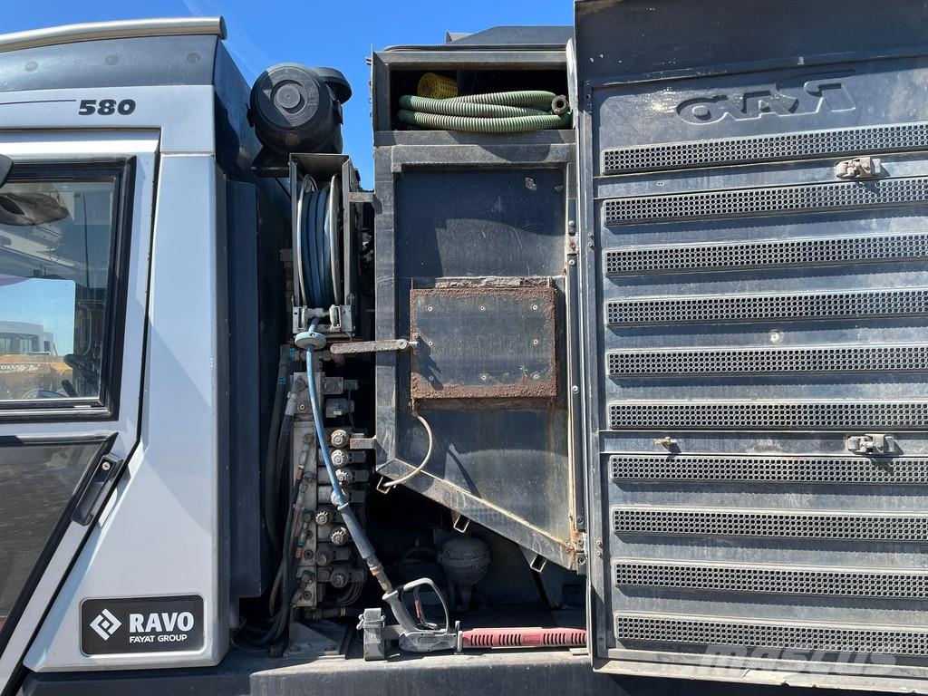 Ravo 560 sweeper 3th brush / vacuumtruck (BZ-VJ-14 Camión de barrendero
