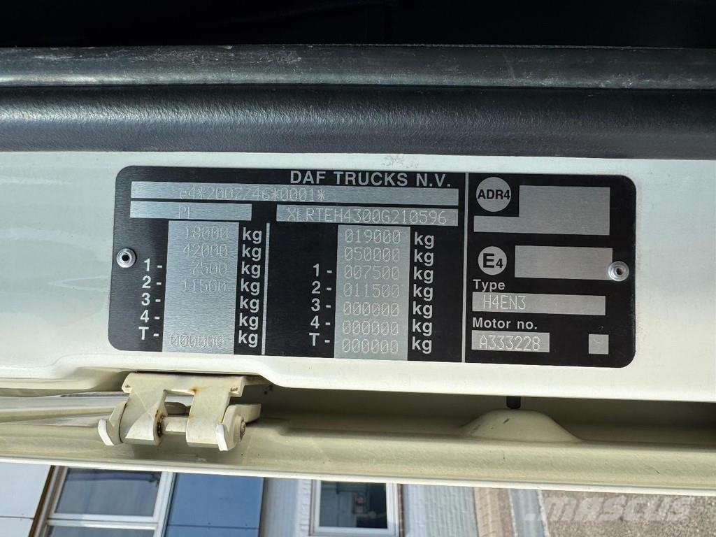 DAF XF 480 4X2 EURO 6 MEGA 트랙터 유닛