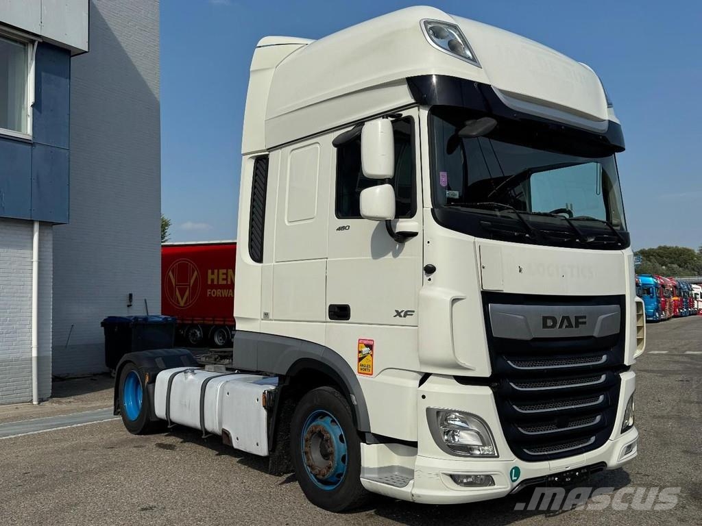 DAF XF 480 4X2 EURO 6 MEGA 트랙터 유닛