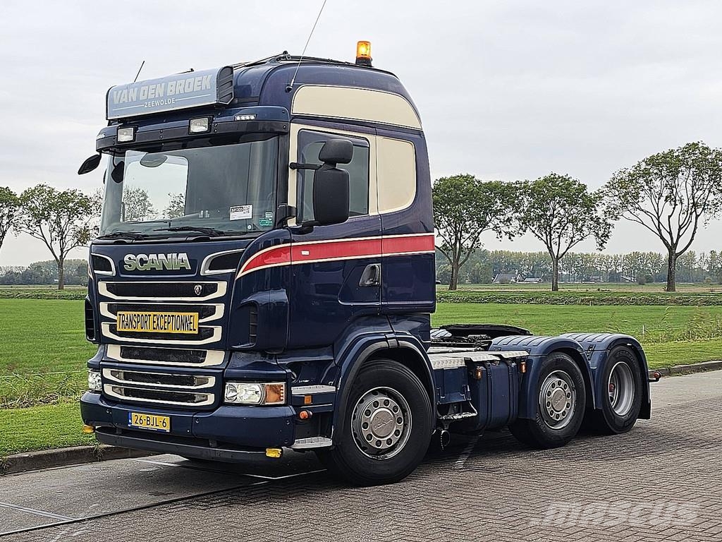 Scania R500 V8 HANDBAK OPEN PIJP MANUAL GEARBOX OPEN EXHA Vlačilci