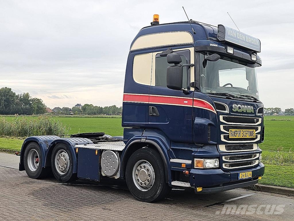 Scania R500 V8 HANDBAK OPEN PIJP MANUAL GEARBOX OPEN EXHA Vlačilci
