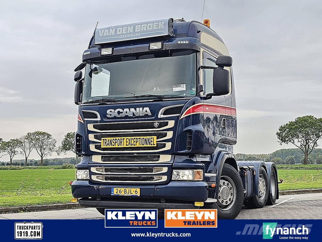 Scania R500 V8 HANDBAK OPEN PIJP MANUAL GEARBOX OPEN EXHA Vlačilci
