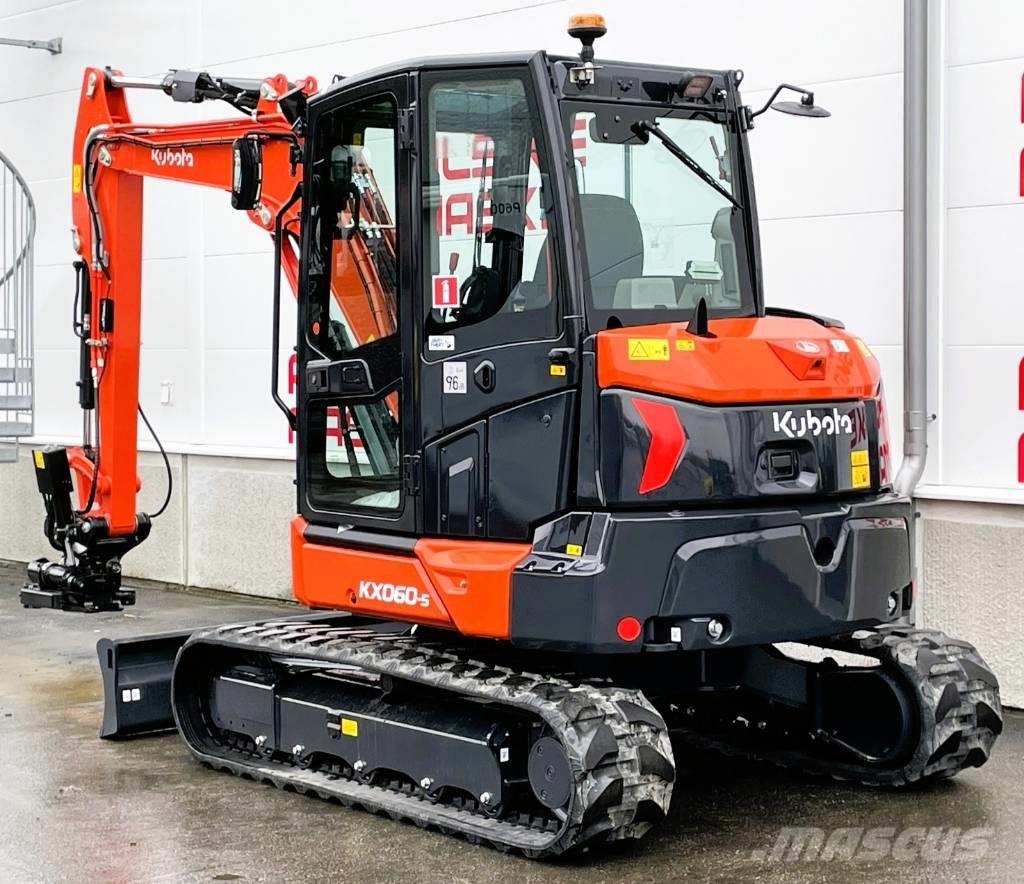 Kubota KX 060-5 حفارات صغيرة أقل من 7 طن (حفارات صغيرة)