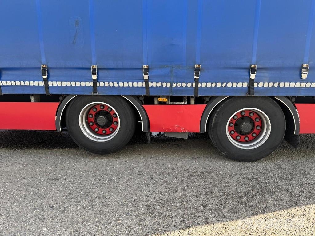 Volvo FH 420 6X2 EURO 6 + 2 AXLE VAN ECK HANGER Tovornjaki s ponjavo