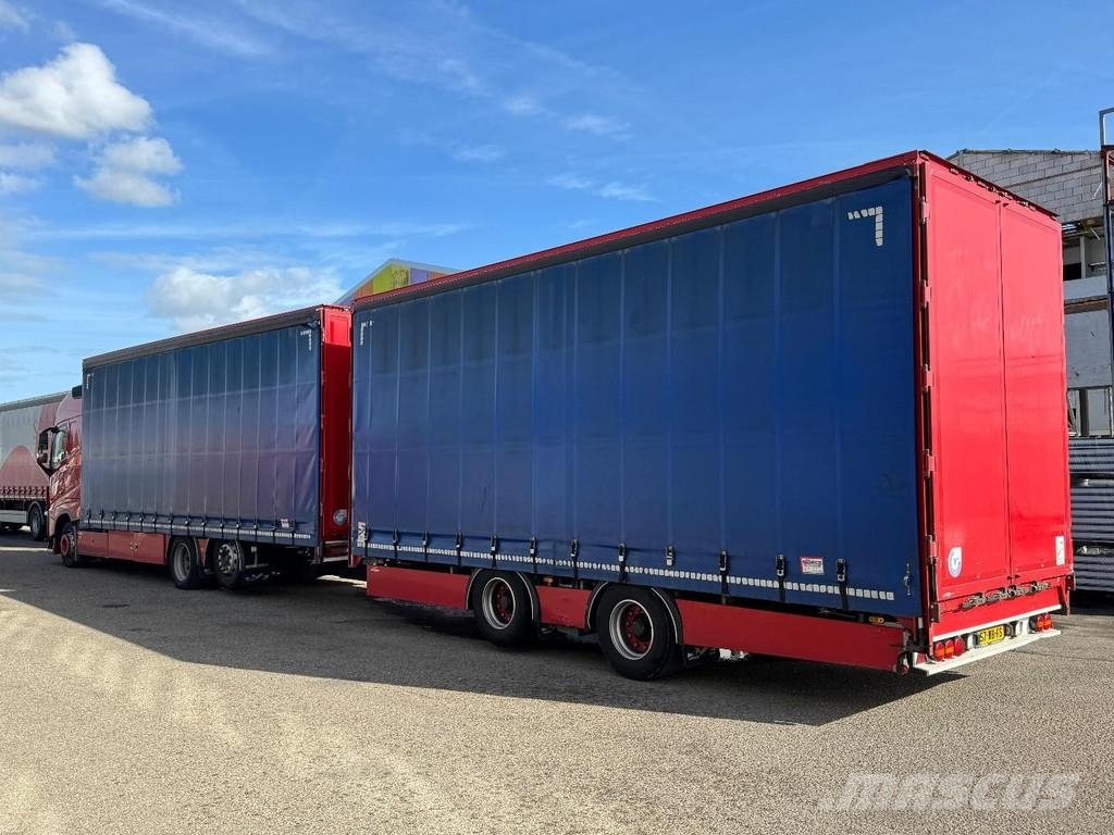 Volvo FH 420 6X2 EURO 6 + 2 AXLE VAN ECK HANGER Tovornjaki s ponjavo