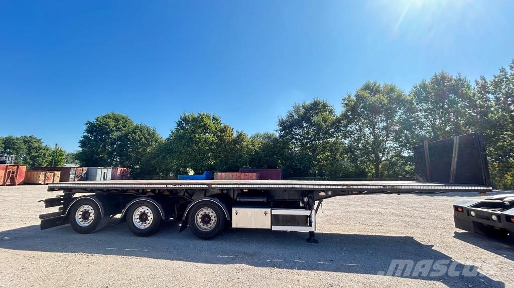 MOL | SAF | 2x steering | alcoa | lift axle نصف مقطورات مسطحة / مفصلية الجوانب