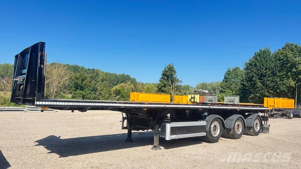 MOL | SAF | 2x steering | alcoa | lift axle نصف مقطورات مسطحة / مفصلية الجوانب
