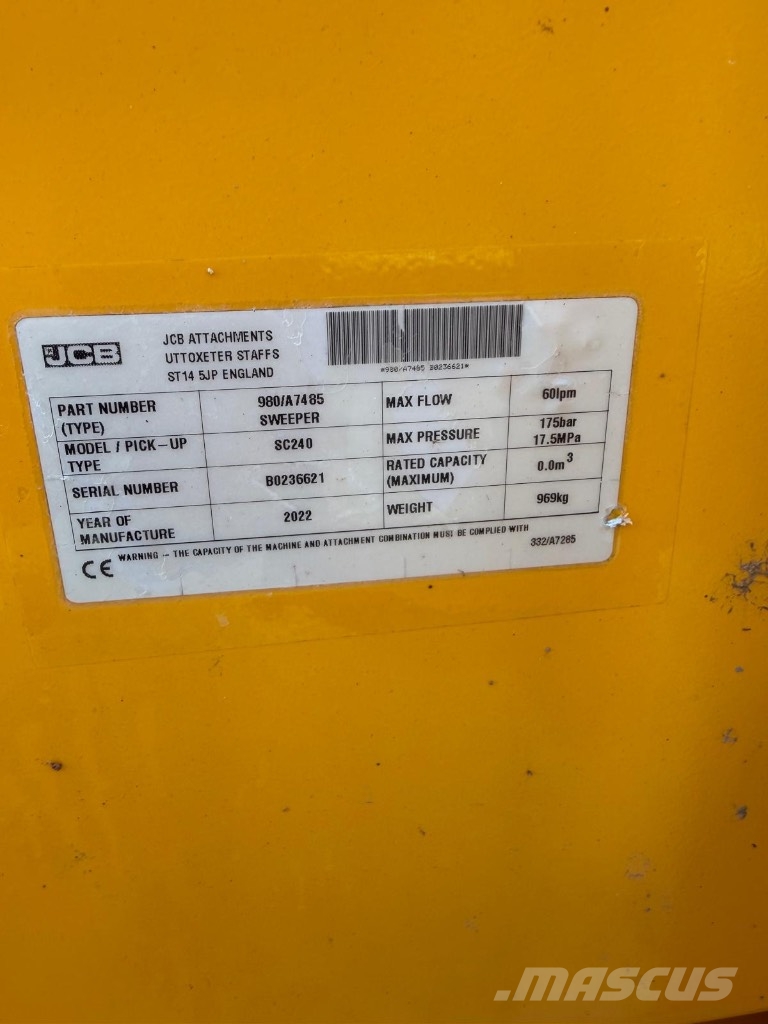 JCB SC 240 Kefék