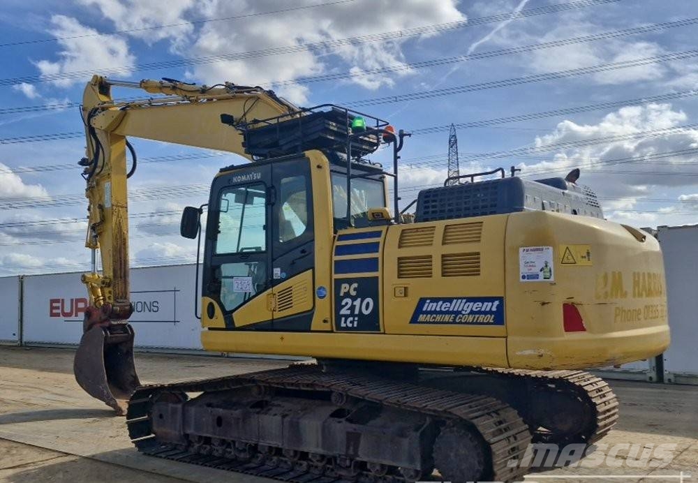 Komatsu PC 210 LCi-10 Kāpurķēžu ekskavatori