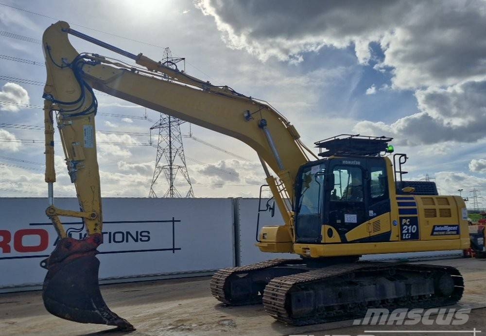 Komatsu PC 210 LCi-10 Kāpurķēžu ekskavatori