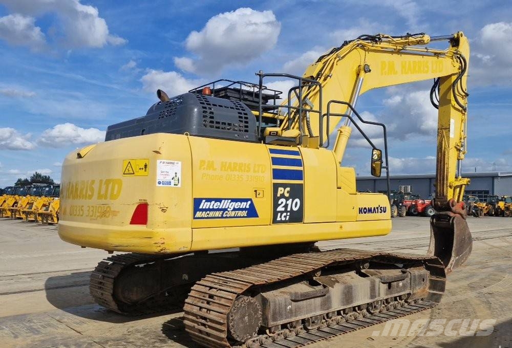 Komatsu PC 210 LCi-10 Kāpurķēžu ekskavatori