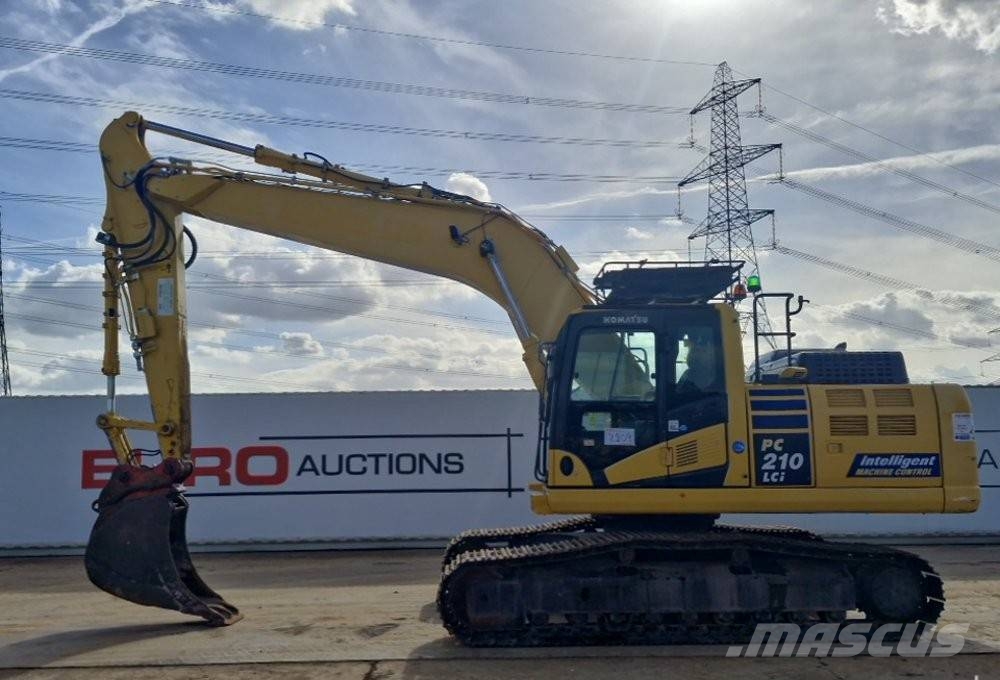 Komatsu PC 210 LCi-10 Kāpurķēžu ekskavatori