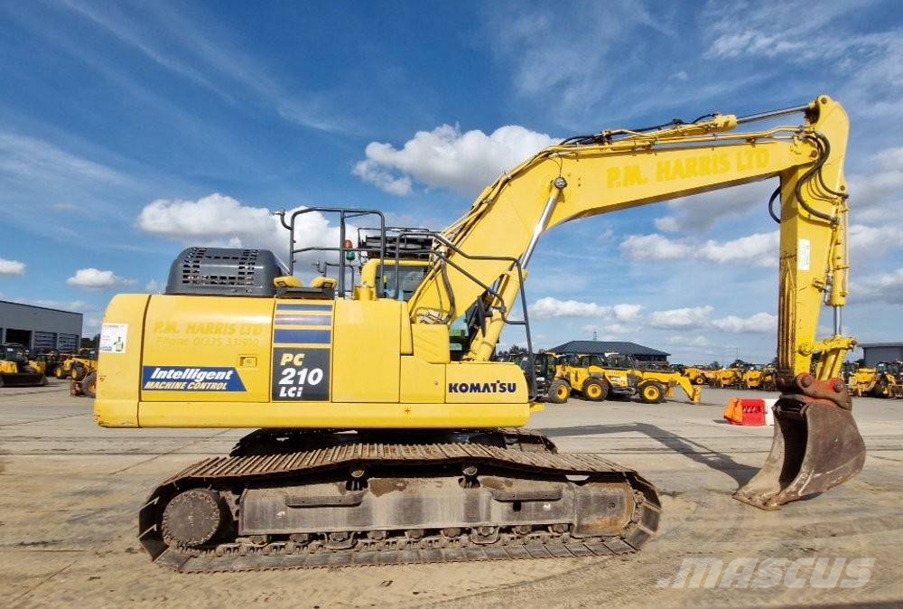 Komatsu PC 210 LCi-10 Kāpurķēžu ekskavatori