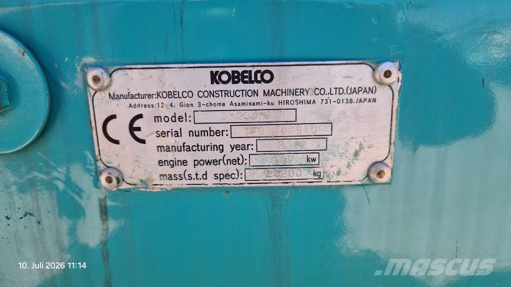 Kobelco SK 235 SR Pásové rýpadlá