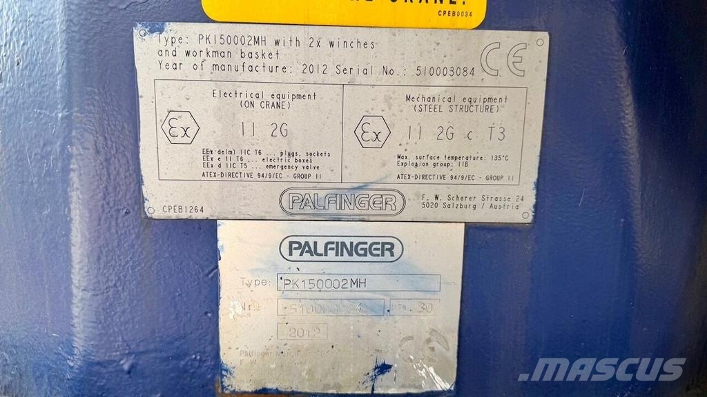 Palfinger PK 150002 M Funk Radio-Comand Kranwagen
