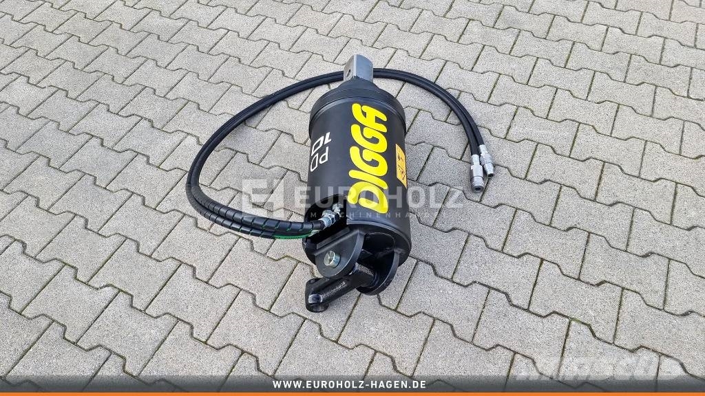  [Digga] Digga PD10 Erdbohrer Motor mit Schläuchen Τρυπάνια