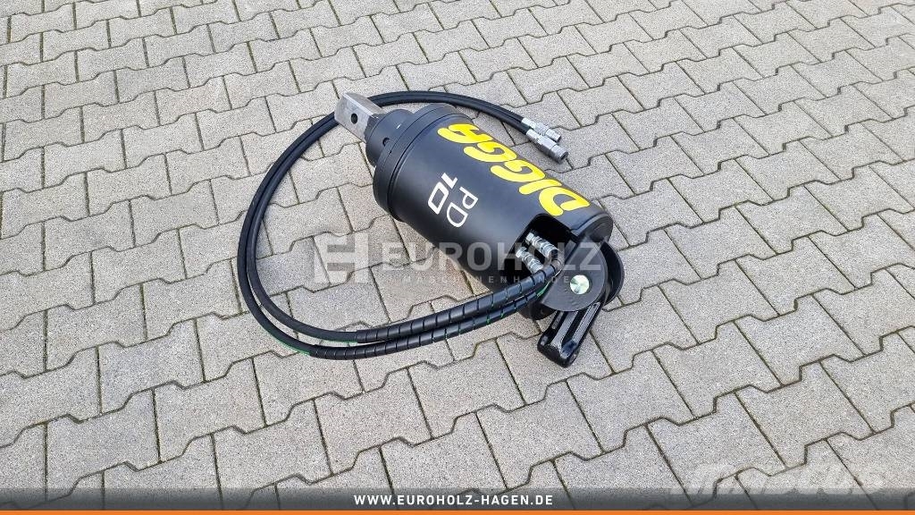  [Digga] Digga PD10 Erdbohrer Motor mit Schläuchen Τρυπάνια