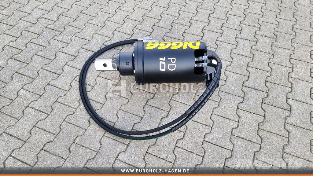  [Digga] Digga PD10 Erdbohrer Motor mit Schläuchen Τρυπάνια