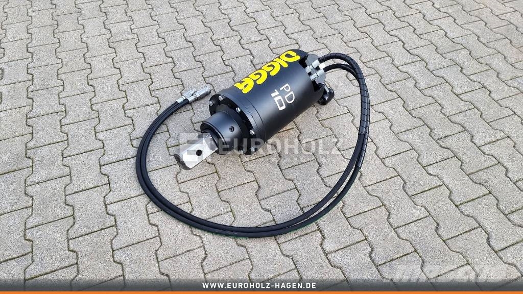  [Digga] Digga PD10 Erdbohrer Motor mit Schläuchen Τρυπάνια
