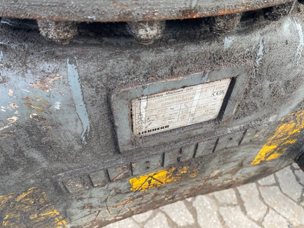 Liebherr lukket grab Oil Quick 60 Куки