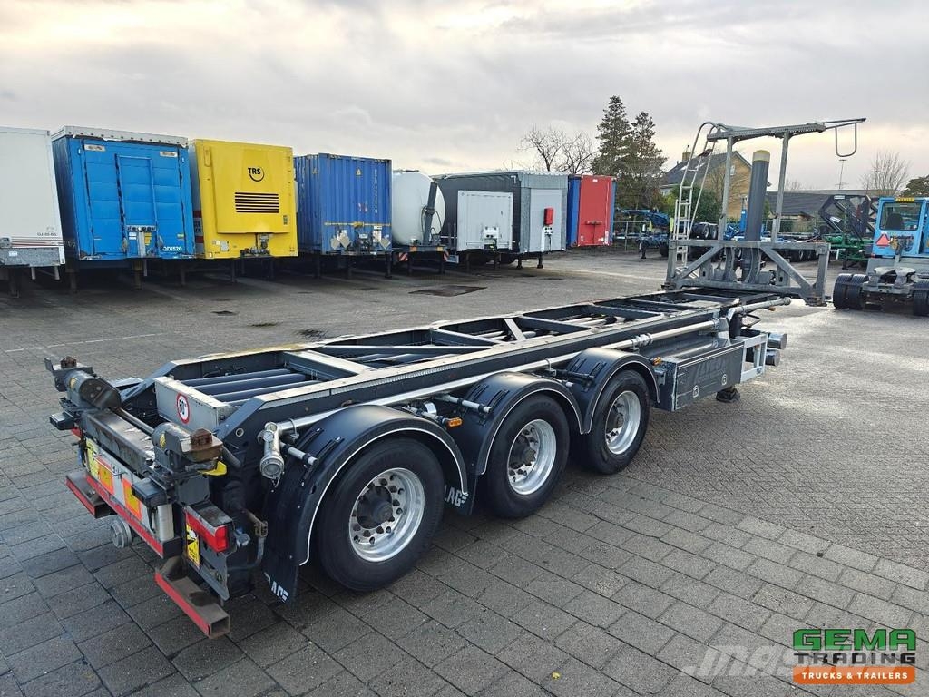 LAG O-3-CC 3 Axles BPW - 30FT Tipping Chassis - Rotary Kontejnerske poluprikolice