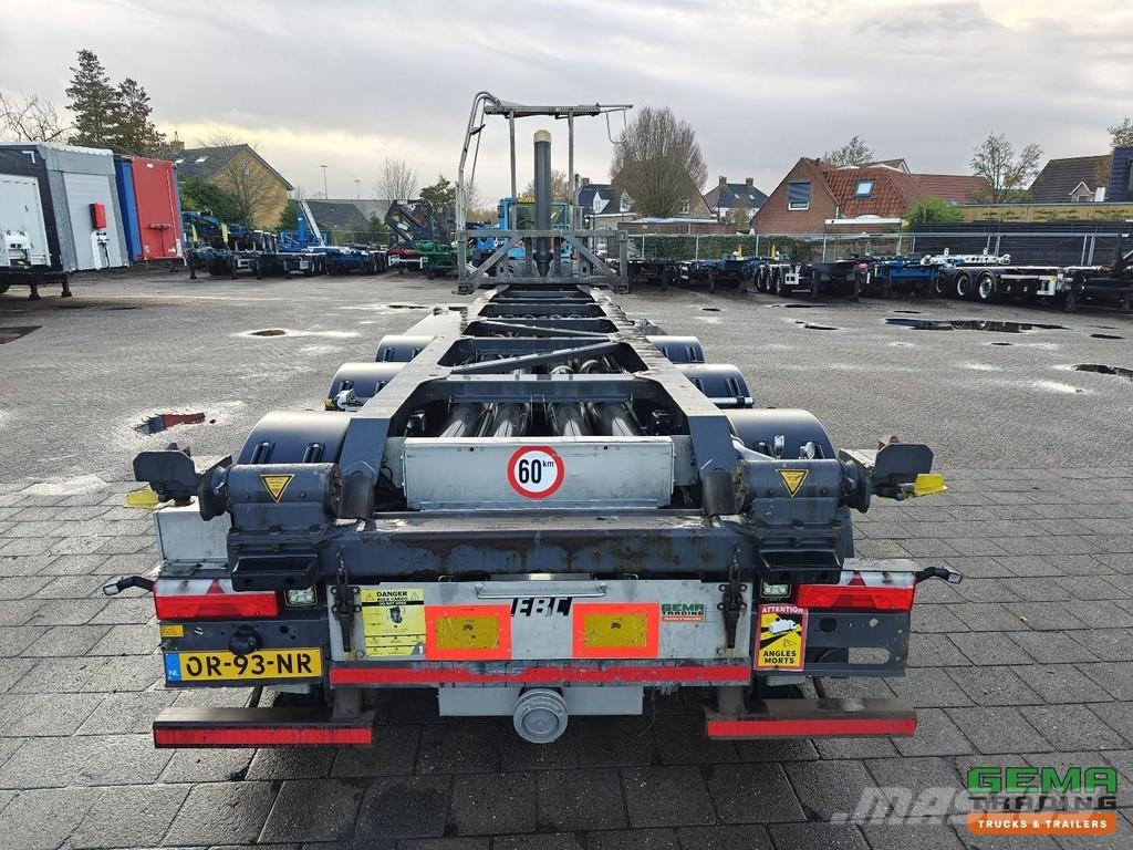 LAG O-3-CC 3 Axles BPW - 30FT Tipping Chassis - Rotary Kontejnerske poluprikolice
